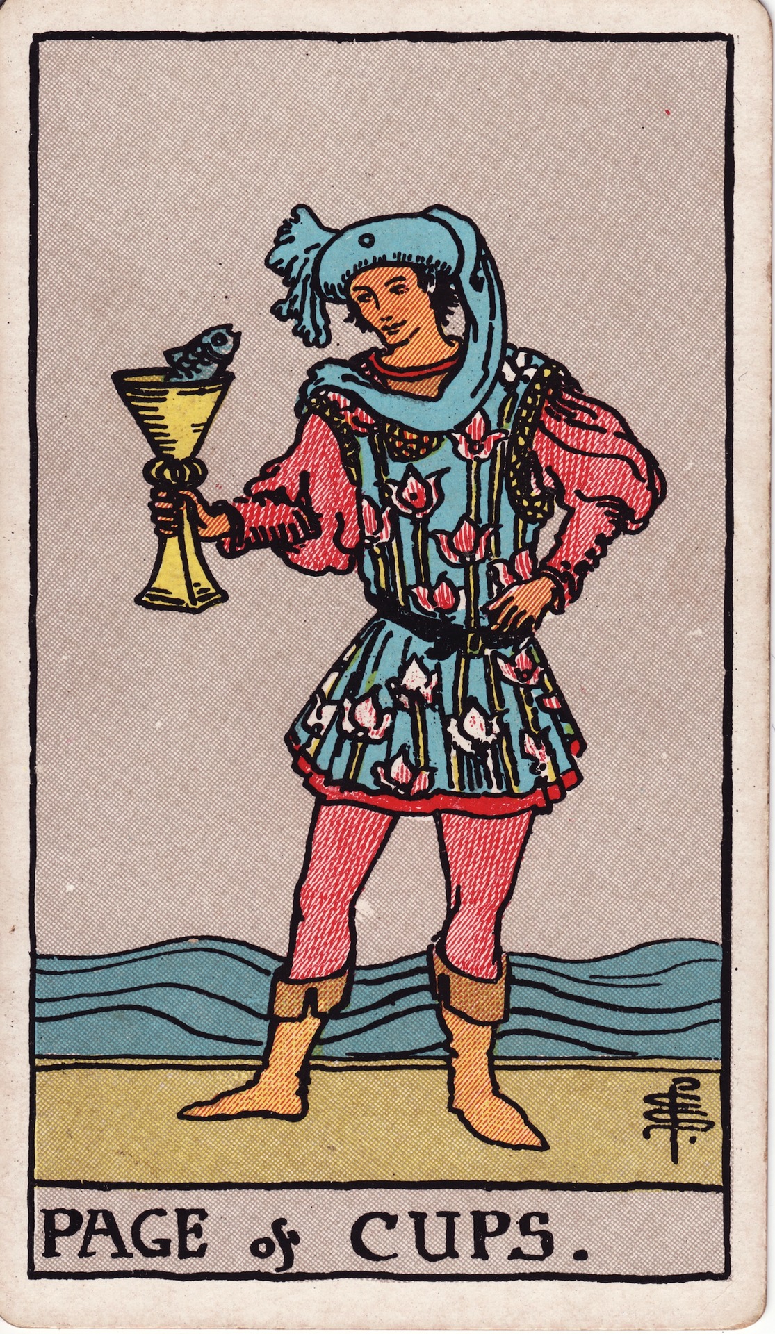 컵 시종 (Page of Cups)