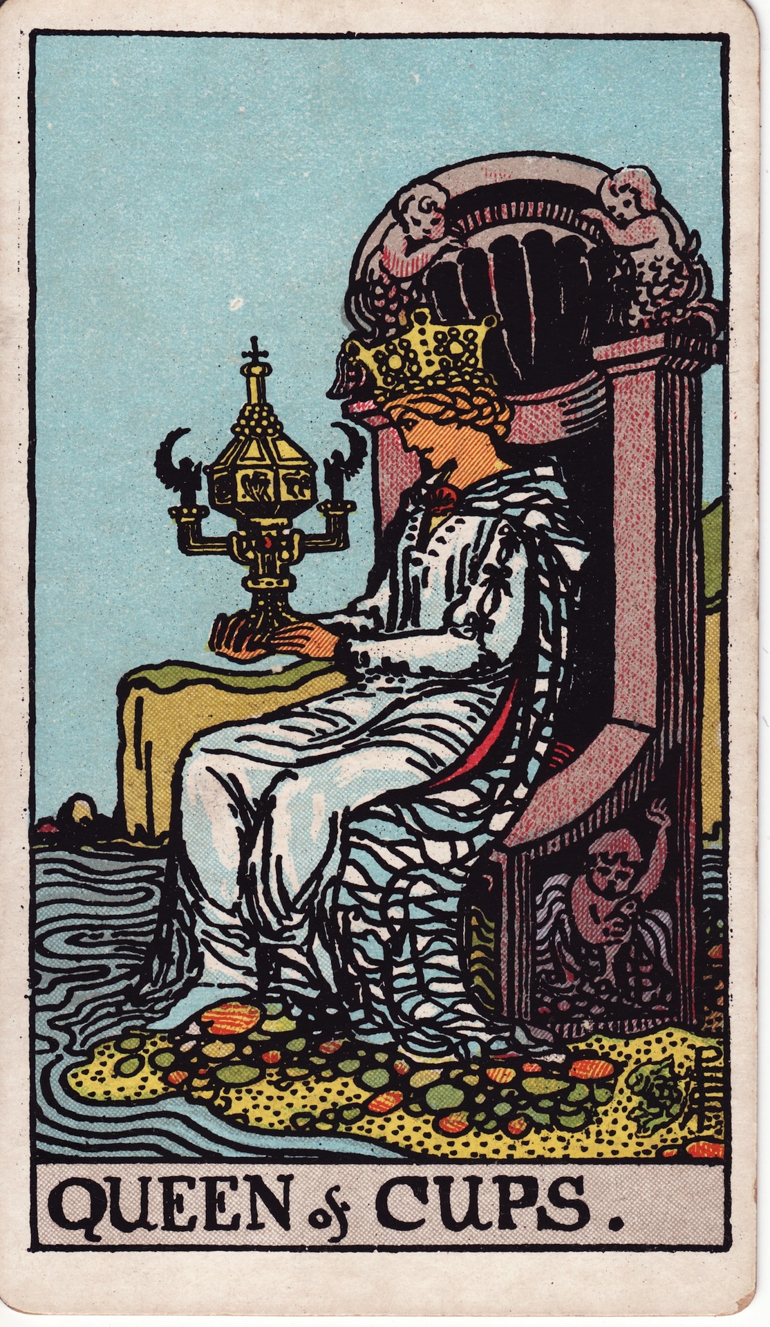 컵 여왕 (Queen of Cups)