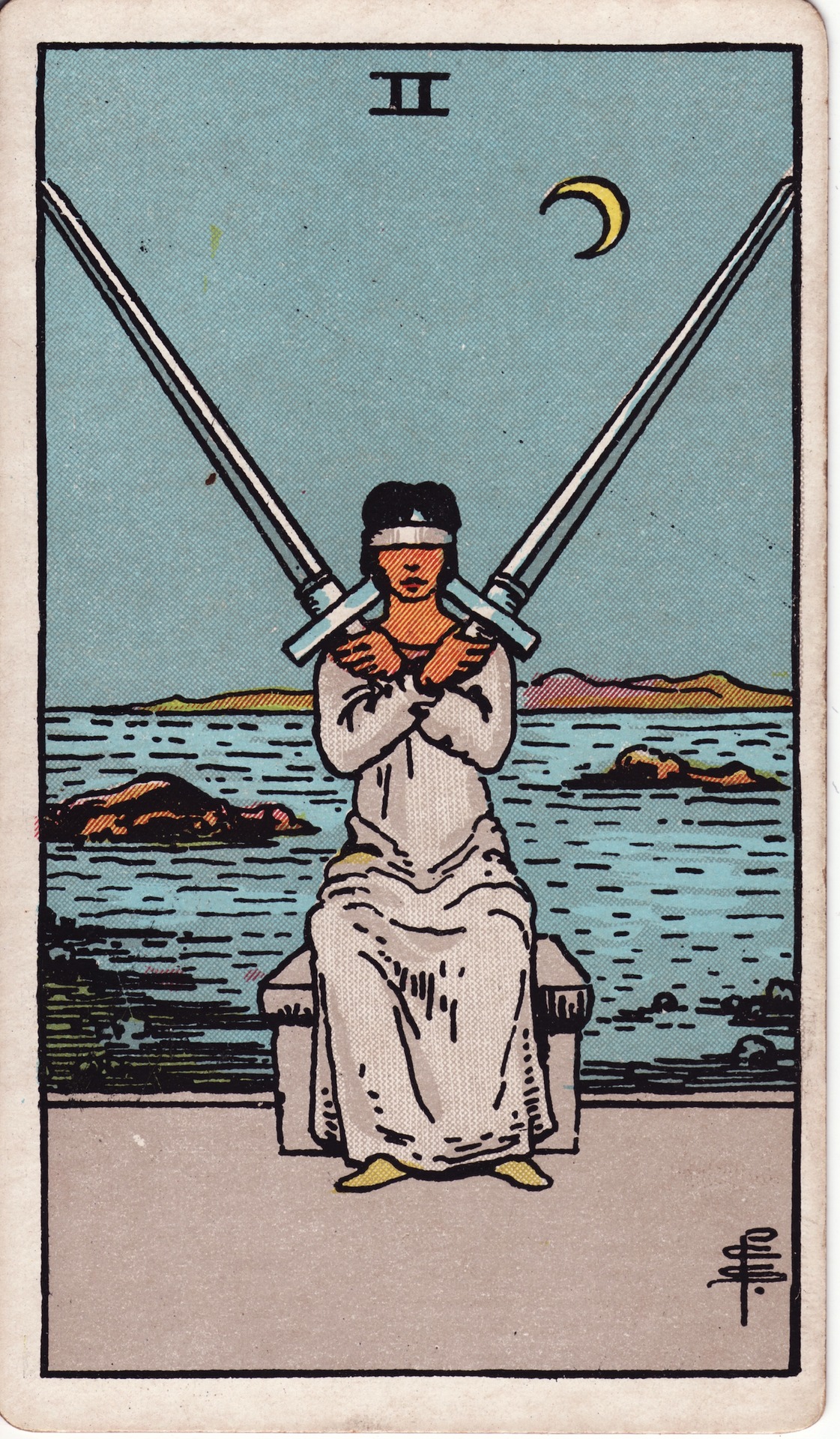 소드 2 (Two of Swords)