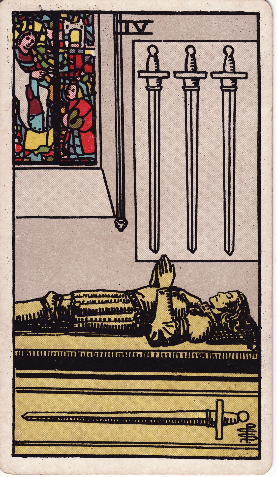 소드 4 (Four of Swords)