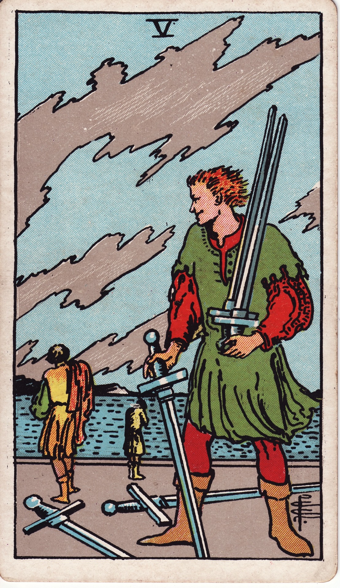소드 5 (Five of Swords)