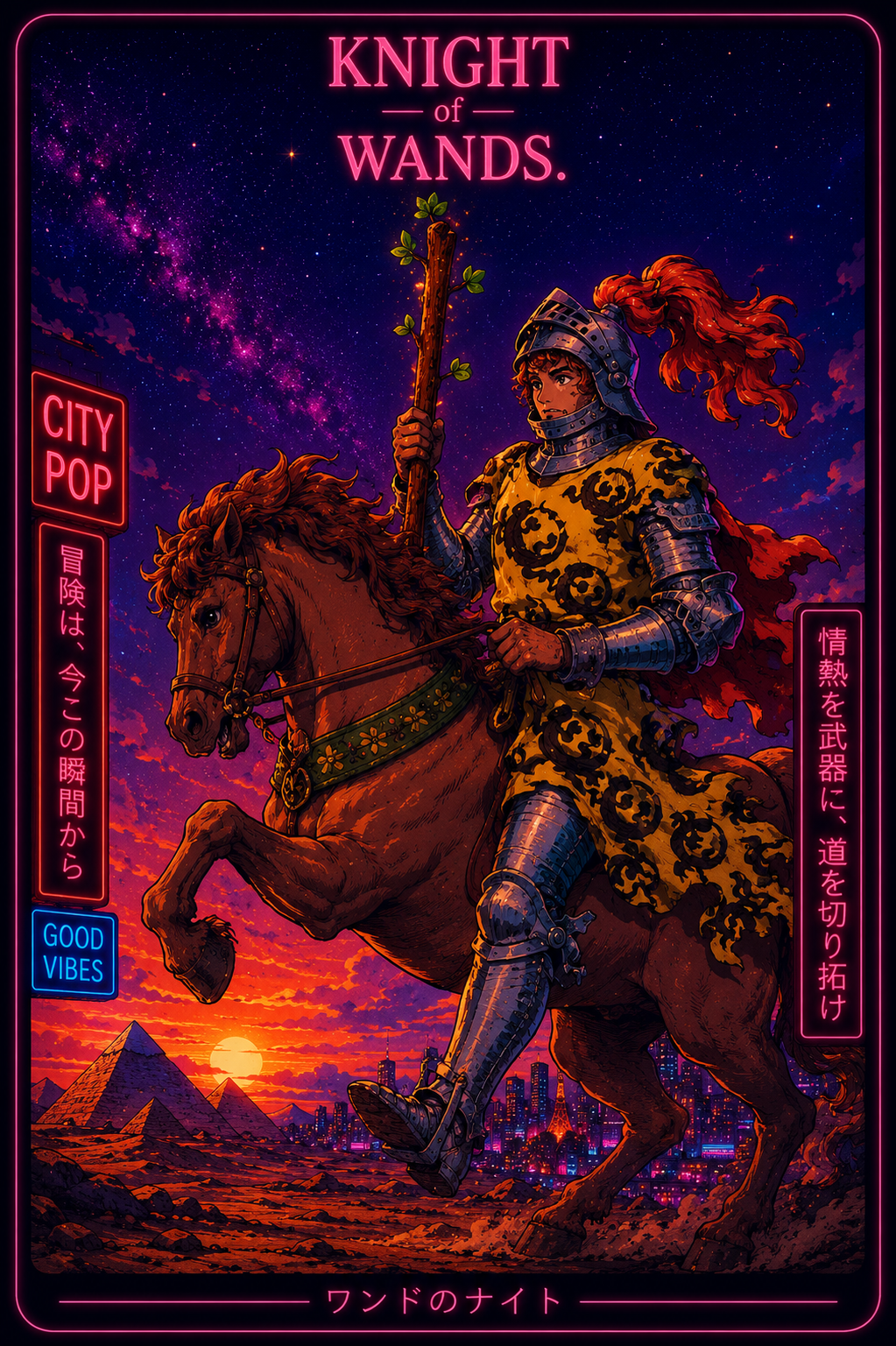 완드 기사 (Knight of Wands)