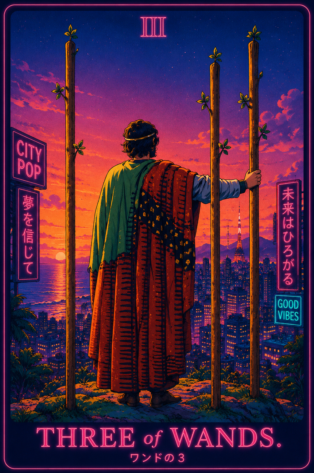 완드 3 (Three of Wands)